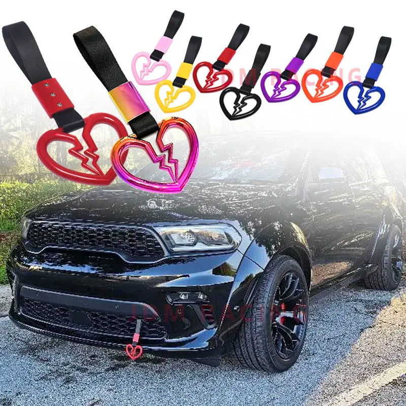Broken Heart Tow Straps
