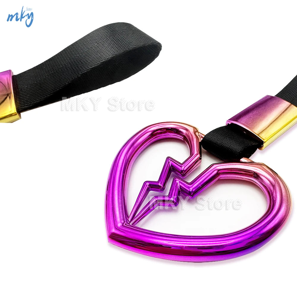 Colorful Tsurikawa Ring Heart