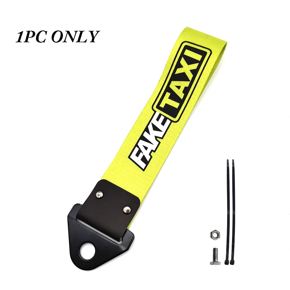 JDM Culture Car Color Pendant Tow Strap