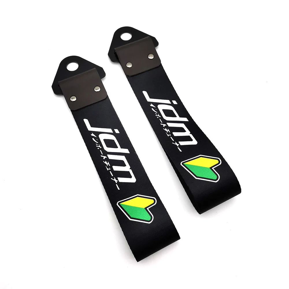 JDM Culture Car Color Pendant Tow Strap