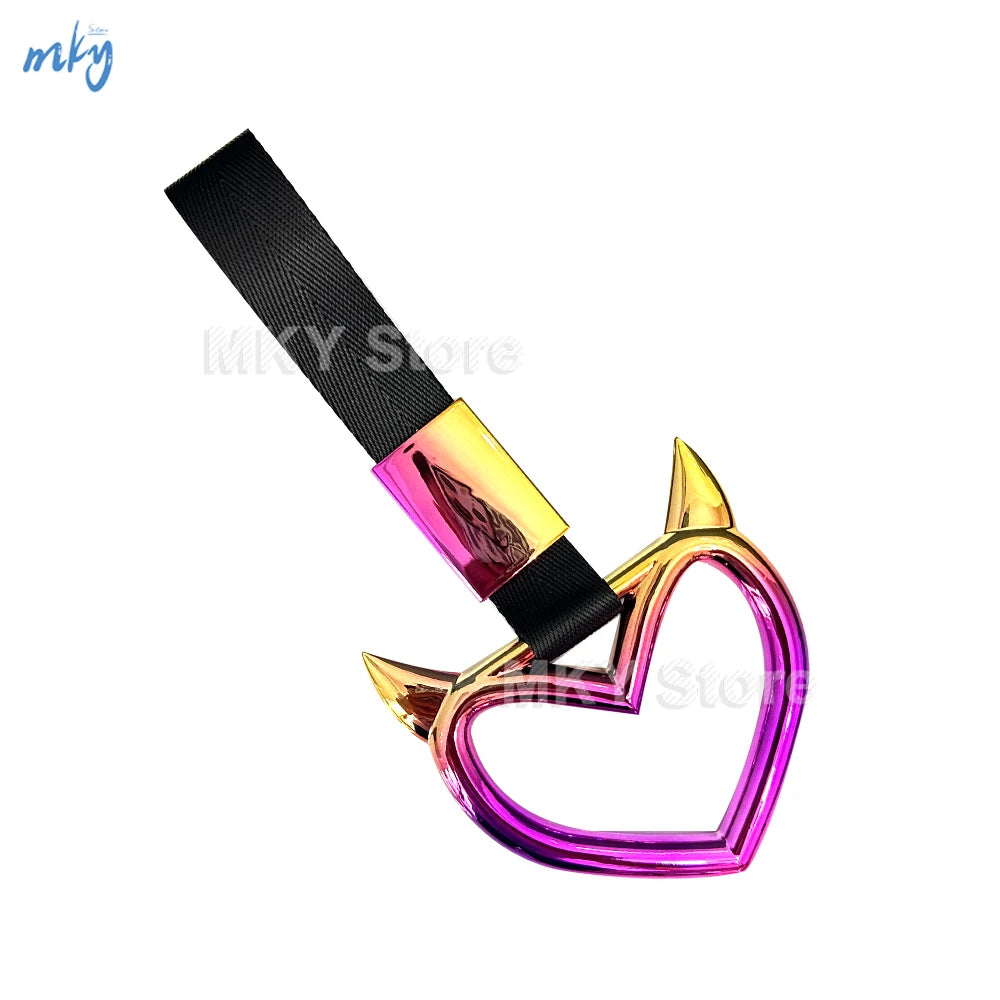 Colorful Tsurikawa Ring Heart