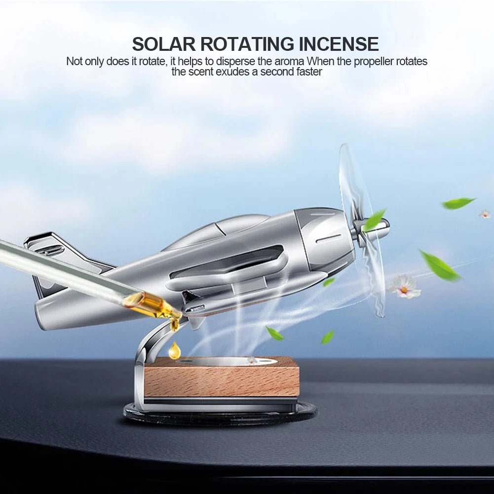 Solar Panel Airplane With Parfume