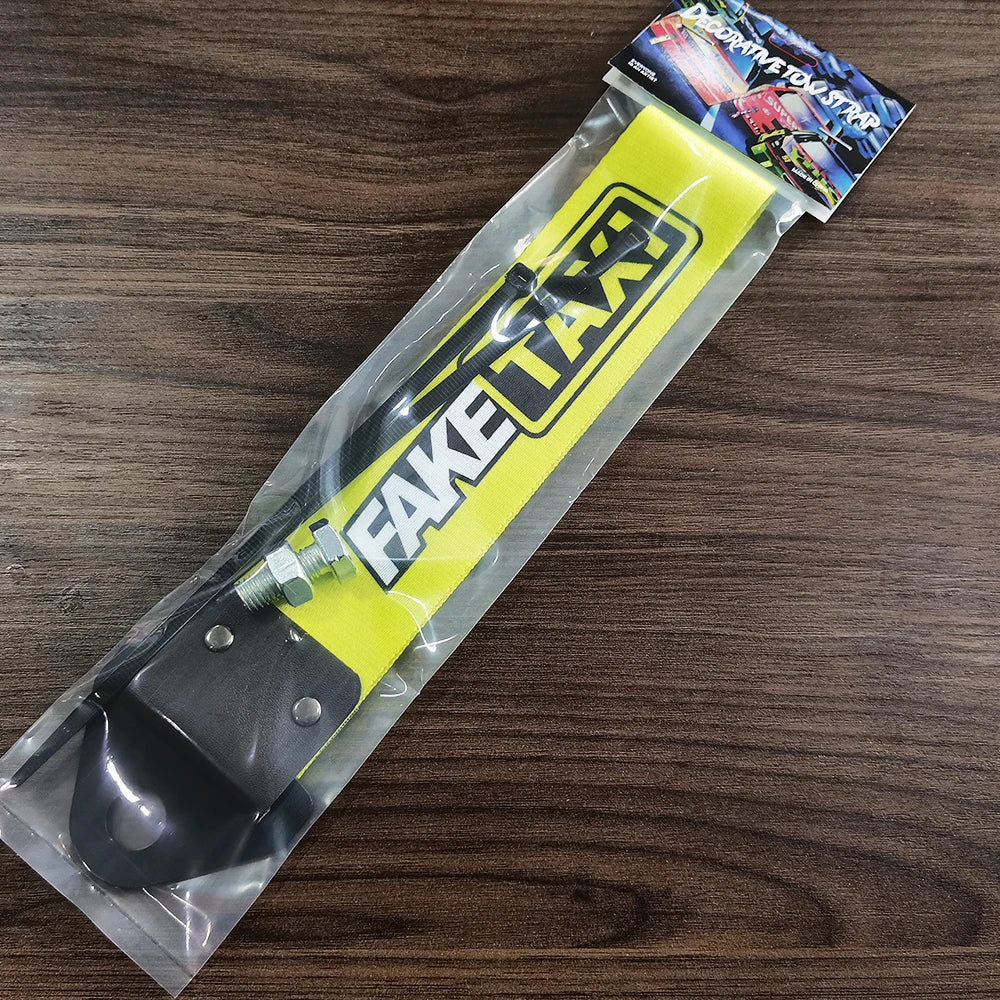 JDM Culture Car Color Pendant Tow Strap