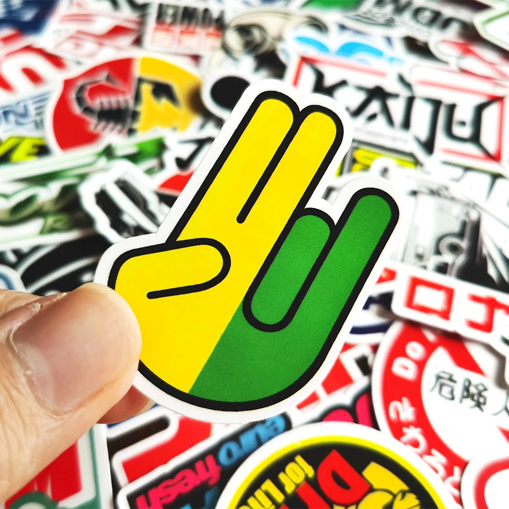 10/20/50/100pcs Cool JDM Stickers